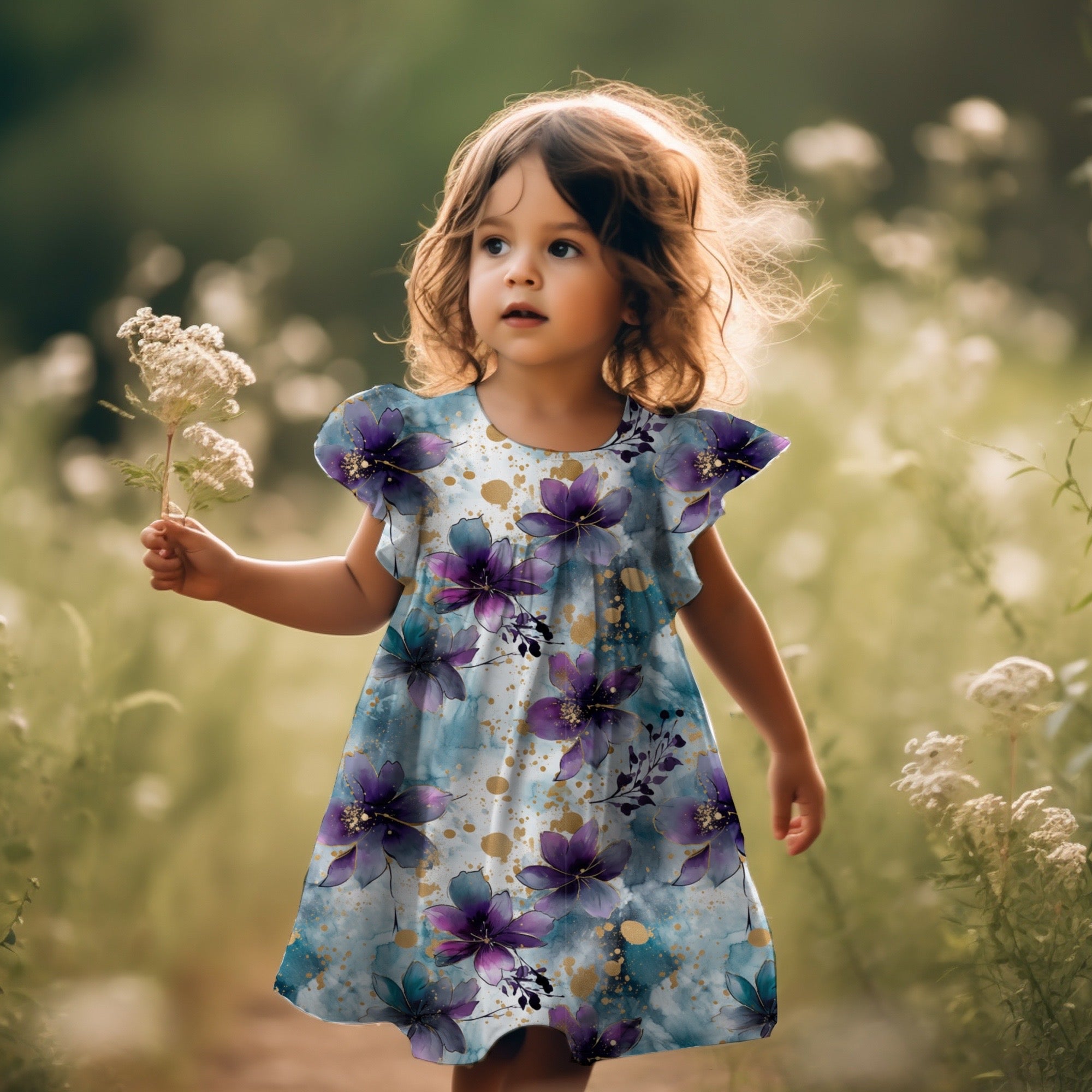 Lila Blumen Dauervorbestellung